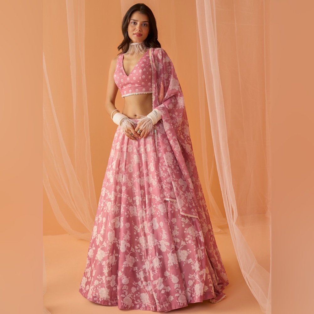 Pink Lehenga